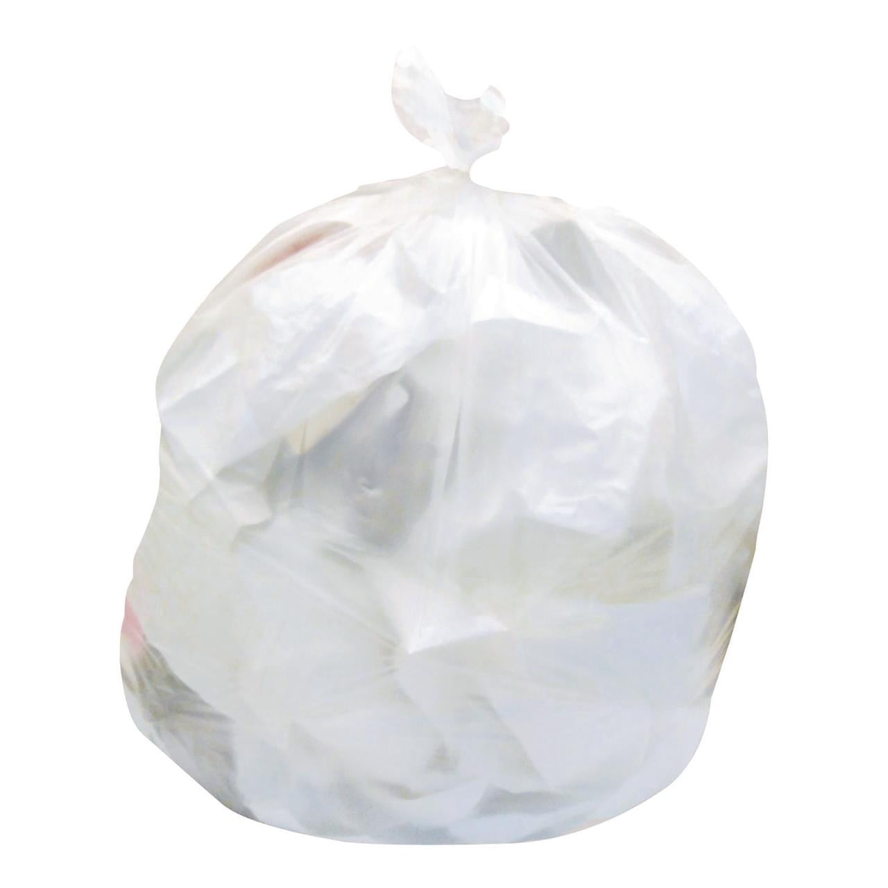 Trash Bag ''Clear, 30 x 36 , 20 - 30 gallon, 250 Count, Medium Duty, 0.50 mil.''