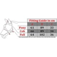 thumbnail image 3 of ® Horse Pony Cob Fly Mask Net Veil Hood Full Face Cartoon Polyester Ears Nose Protection (Cartoon Pink Eyes, Full), 3 of 4
