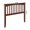Walnut, variant on AFI  Mission Headboard with Attachable Charger Espresso Stained Queen