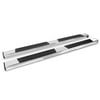 Ikon Motorsports Compatible with 09-14 Ford F150 Super Cab 76" Chrome Nerf Bars Side Step Running Boards