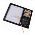 thumbnail image 3 of Yuarrent Jardín en miniatura, de arena divertida exquisita, caja de arena cuadrada para reducir el estrés, ambiente de paz, accesorios Tratamientos de ventanas Yuarrent HA017979-00, 3 of 6