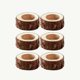 thumbnail image 1 of Portavelas de Madera Natural – Paquetes de 6 Piezas – Estilo rústico – Perfectos para Decoración de Mesa, Manualidades y Regalos Personalizados., 1 of 4