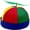 B, variant on Colorful Patchwork Helicopter Propeller Fisherman Hat, Fashion Cotton Cap for Outdoor