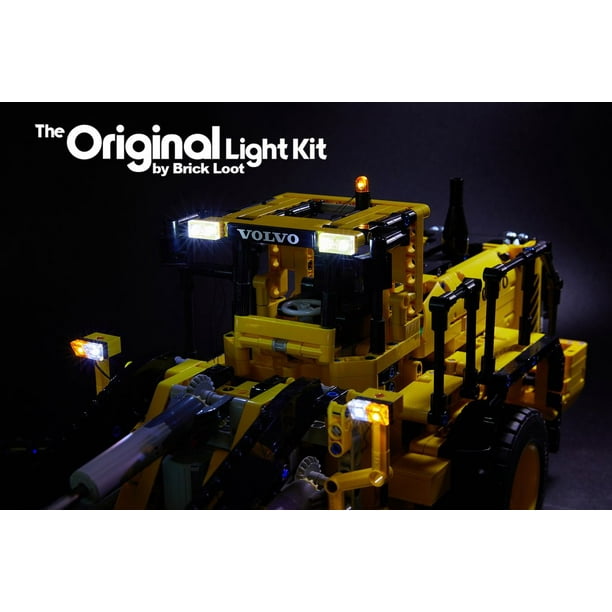 modtage definitive Se igennem Brick Loot LED Lighting Kit for LEGO Technic Volvo L350F Wheel Loader 40230  - Walmart.com