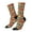 2 Black-2, variant on Funny Owl Bird Pattern Sport Socks for Women and Men Crew Socks Sporty Calf Socks Casual Socks