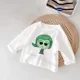 thumbnail image 4 of Camiseta de manga larga con estampado circular para niños y niñas, ropa de otoño, Tops de cuello redondo de dibujos animados de Anime, 4 of 5