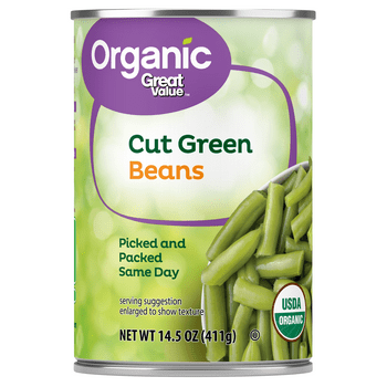 Great Value  Cut Green Beans, 14.5 oz Can