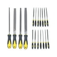 thumbnail image 1 of Wood File  Woodworking Tool  Flat File 18pcs Multifunctional File Set High Carbon Steel Hand Tool For Woodwork Metal Glass Ceramic, 1 of 8