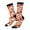 3 Black, variant on Xecao Skull rock record Pattern Sport Socks for Women and Men Crew Socks Sporty Calf Socks Casual Socks
