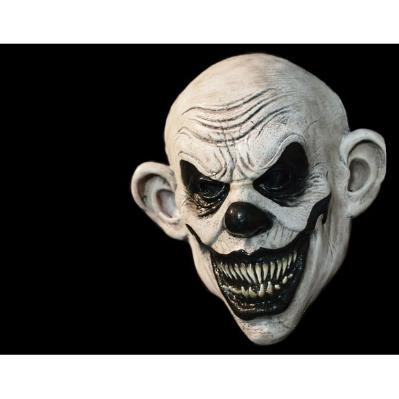 Midnight Clown - Lord Grimley's Manor Halloween Adult Unisex Latex Half Mask