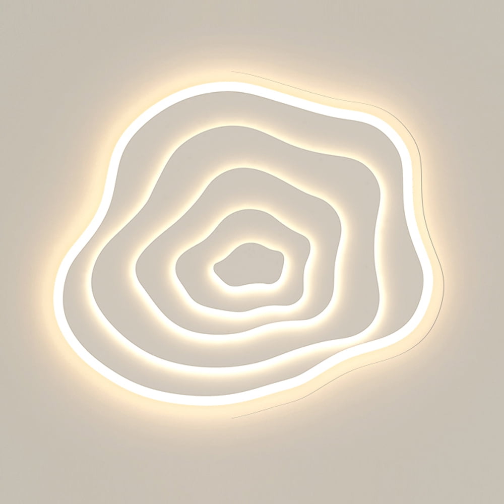 Arturesthome Nordic Minimalist Flower Acrylic Ceiling Light For Bedroom