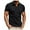 V-Black1164, variant on FEIFLY Men's Short Sleeve Lapel Polo Shirts Golf Shirts for Work Athletic Summer Casual Solid Color Holiday Polo Shirts Golf Shirts for Work Athletic Tops Breathable Dailywear