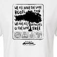 thumbnail image 3 of Avatar - The Last Airbender - Same Roots - Juniors Cropped Cotton Blend T-Shirt, 3 of 5