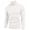 White, variant on nine bull Mens Slim Fit Turtleneck Sweater Long Sleeve Basic Pullover Top Casual Knitted Sweater