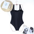 thumbnail image 4 of Bikini De Una Pieza Traje de baño de una pieza de verano sin espalda para mujer Traje de baño Ropa de playa (Negro M) Ygjytge para Mujer Negro T M, 4 of 8