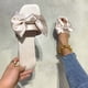 thumbnail image 5 of Amzcrzy Zapatos de mujer,Zapatos de mujer,Zapatillas de mujer, Zapatillas planas de verano para mujer, con punta cuadrada y lazo, informales y cómodas. Sandalias Mujer Zapatillas De Casa, 5 of 6
