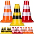 thumbnail image 1 of 15 Pcs Mini Cônes de Circulation Jouets de Signalisation Accessoires de Scène Miniature Jouets Éducatifs Précoces, 1 of 9