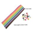 thumbnail image 2 of Masteelf 540 Pcs Paper Stars Strips Assorted Color Star for Teaching Aid Indoor Use, 2 of 8