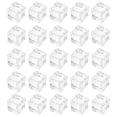 thumbnail image 4 of 30pcs Faux Ice Cubes Resin Ice Cubes Artificial Ice Transparente Ice Cube Fotografía Propiedad, 4 of 7