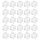 thumbnail image 4 of 30pcs Faux Ice Cubes Resin Ice Cubes Artificial Ice Transparente Ice Cube Fotografía Propiedad, 4 of 7