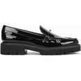 thumbnail image 2 of Franco Sarto Women's Senna Lug Sole Loafer Black Patent 7.5M, 2 of 6