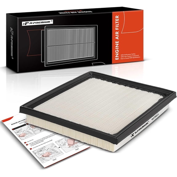 A-Premium Engine Air Filter Compatible with Toyota Tundra 2022-2023, Sequoia 2023, 3.4L, Replace# 17801-F4010, 17801F4010