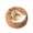 Khaki, variant on FTsdfkl Round Calming Hooded Cozy Dog Cat Beds,Soft Plush Cozy Donut Cuddler Hooded Pet Beds Washable. Round Puppy Bed Orthopedic, Calming Cat Cave Bed. Anti- Bottom