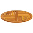 thumbnail image 2 of vidaXL Plateau de Table 70x2 cm Rond en Bois Massif d'Acacia, 2 of 5