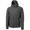 thumbnail image 2 of Men's Gray Cutter & Buck Buffalo Bills Mission Ridge Repreve- Eco Insulated Full-Zip Hoodie Puffer Jacket, 2 of 3