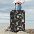thumbnail image 7 of Susaid Fox In The Forest Print Elastic Washable Suitcase Cover with Hidden Zipper, Fits 18-32 Inch Luggage for Protection During Travel-Large, 7 of 7
