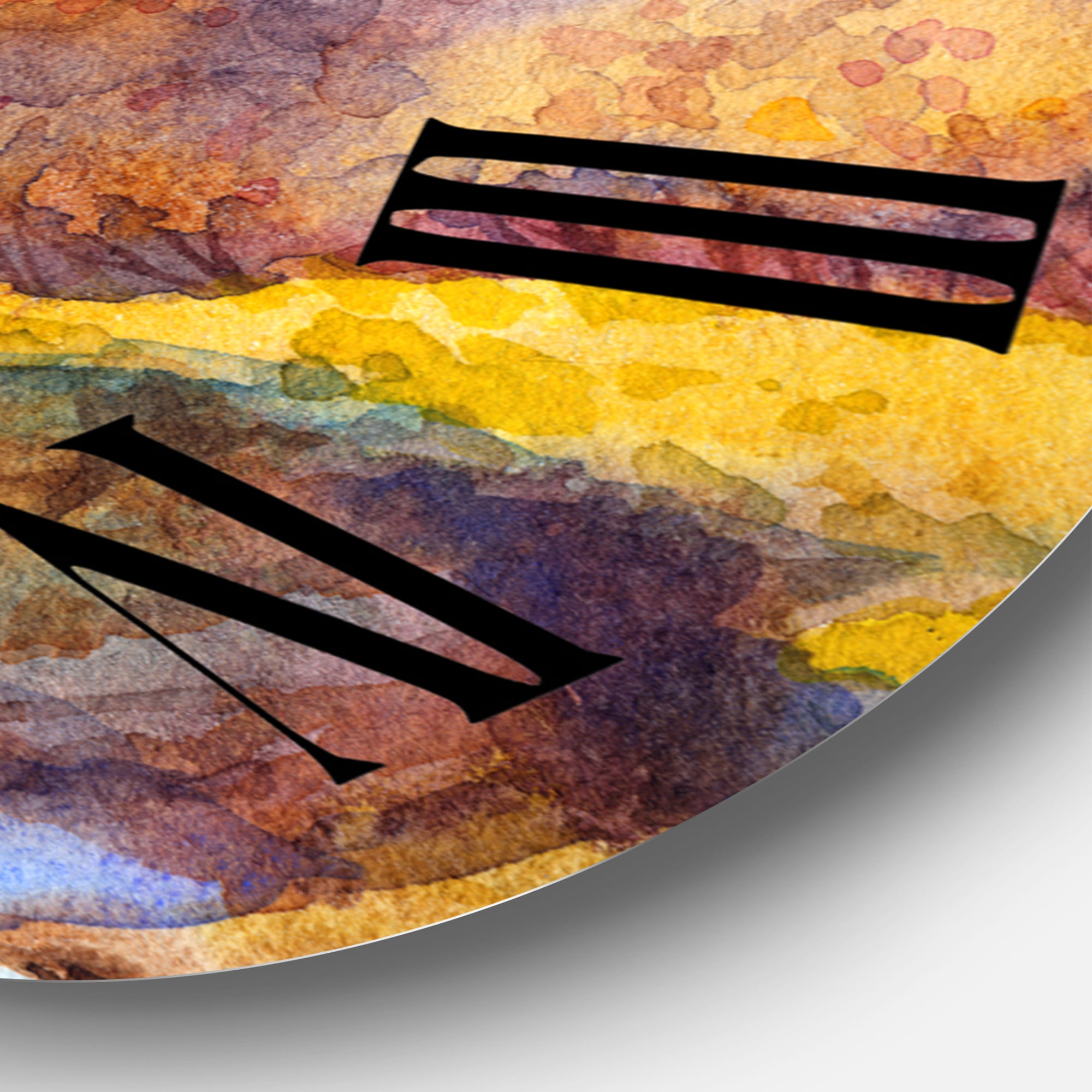 Designart 1 in Quartz Wall Clock