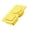 Yellow, variant on Two Compartment Silicone Food Storage Box with Secure Cover Space Saving Kitchen Tool Camping Food Carriers for Travel