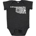 thumbnail image 3 of Inktastic Oklahoma Silhouette Mandala Boys or Girls Baby Bodysuit, 3 of 5