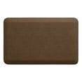 thumbnail image 1 of NewLife by GelPro Designer Comfort Mat, 20 by 32-Inch, Grasscloth Khaki, 1 of 1