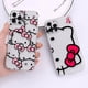 thumbnail image 2 of Clear Phone Case For iPhone Apple 14 12 13 Mini 11 Pro SE 8 7 6 6S Plus X XR XS Max SE Case Funda Shell Cartoon Hello Kitty Cat, 2 of 5