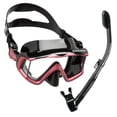 thumbnail image 1 of Combo Adulto Máscara & Tubo CRESSI  Liberty 3 & Supernova Dry Negro/Rosa, 1 of 3