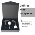 thumbnail image 3 of Juego de 3 uds de abridor de vino Wosthever botella en forma de Golf sacacorchos zinc, 3 of 6