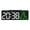Black shell_White, variant on LED Digital Clock Temperature Date Week Display for Students Office Workers