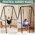thumbnail image 2 of G TALECO GEAR Foldable Swing Stand for Kids, Toddler Swing Frame, Metal Swing Sets for Backyard, Outdoor/Indoor, Fits for Most of the Toddlers Swings, Black, 2 of 8