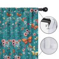 thumbnail image 4 of Blackout Kids Curtains,Flower and Butterfly Childrens Insulated Curtains Set Of 2,Bedroom Essentials,Toddler Room Decor 42"x54"(106x137cm), 4 of 4