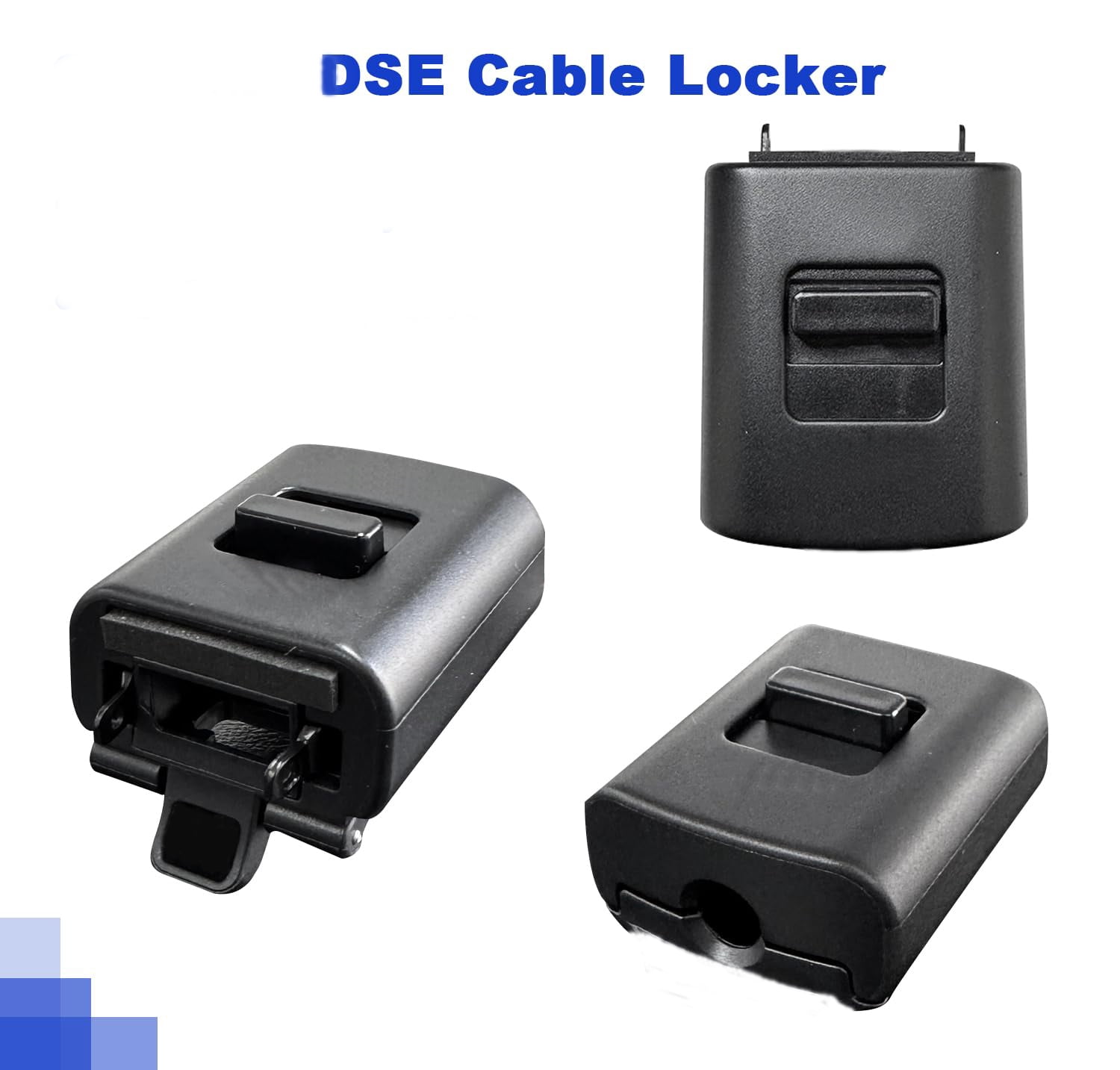 Replacement USB-C Cable & Locking Connector Kit for PS5 for DualSense Edge Controller, 9.2FT Braided Charging Camera Cord with Anti-Unplug Lock