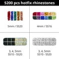 thumbnail image 2 of Worthofbest Bedazzler Kit with Rhinestones, Hotfix Rhinestone Applicator for Fabric and Clothes, Age: 12 and Above, 2 of 6
