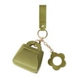 thumbnail image 1 of Hearth & Gear Mini Bag Keychain Backpack Keychains Cute Leather Handbag Keychain With Flower Accessories For Wallets And, 1 of 4