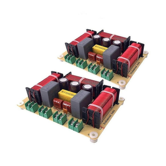 2pcs 200w 4 Way Speaker Treble Alto Bass Frequency Divider Home Theater Hifi Stereo Circuit Audio Crossover Filters
