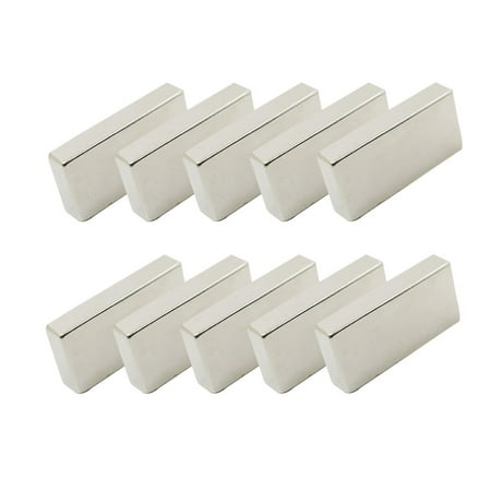 

Amosfun 10Pcs Square Magnet Slices Portable Durable Refrigerator Pastes Magnetic Cores Multi-purpose Magnet Pieces for Home School