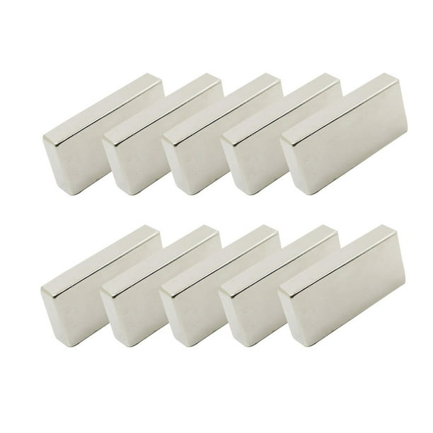 EeaseMX 10 unidades de imanes cuadrados para refrigerador, portátiles, duraderos, con núcleos magnéticos, multiusos, para el hogar y la escuela.