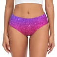 thumbnail image 1 of Fotbe Holiday Shiny Calzones Estampados para Mujer – Ropa Interior de Algodón, Cómoda, Suave y Elástica-Medium, 1 of 6