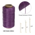 thumbnail image 2 of Unique Bargains Upholstery Sewing Thread 260m Polyester with 30pcs Needles, Deep Purple, 2 of 6