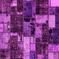 thumbnail image 1 of Ahgly Company Indoor Square Patchwork Pink Transitional Area Rugs, 3' Square, 1 of 4