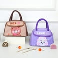 thumbnail image 5 of Insulated Bag Organizer Large Capacity Lightweight Children Cartoon Bento Box Storage Bag, 5 of 5
